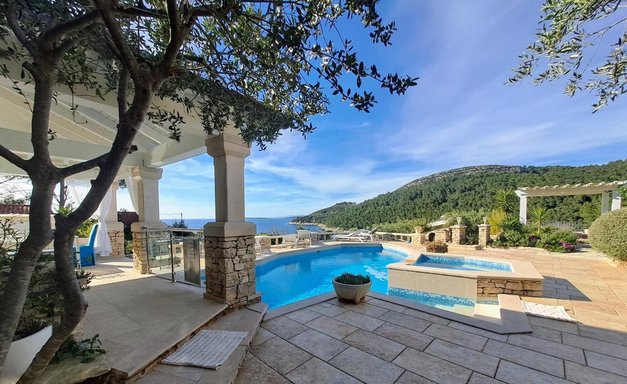 Villa Stone House Poplat Vela Luka Ngoại thất bức ảnh