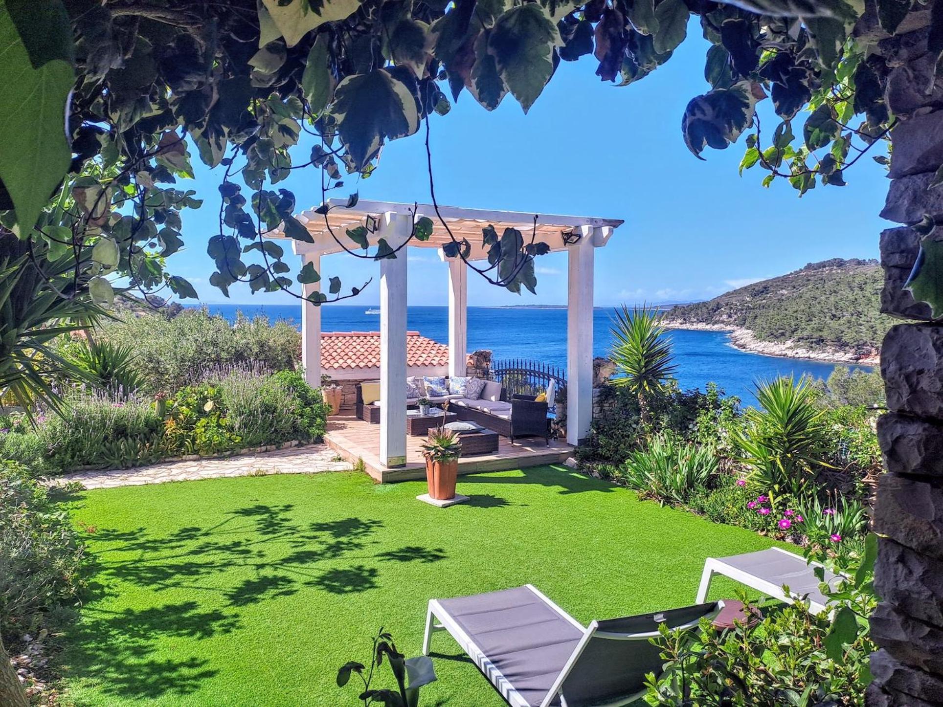Villa Stone House Poplat Vela Luka Ngoại thất bức ảnh